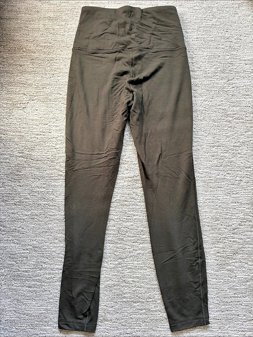 lululemon Wunder Under High-Rise Pant 28" Dark Green Leggings